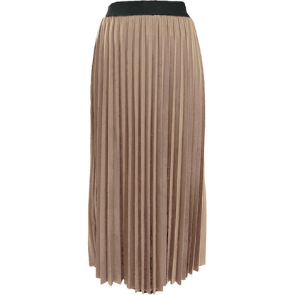 Close to my heart Paige plissé skirt Skirt woven Taupe