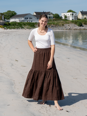 Close to my heart Abby Skirt Skirt woven Chocolate