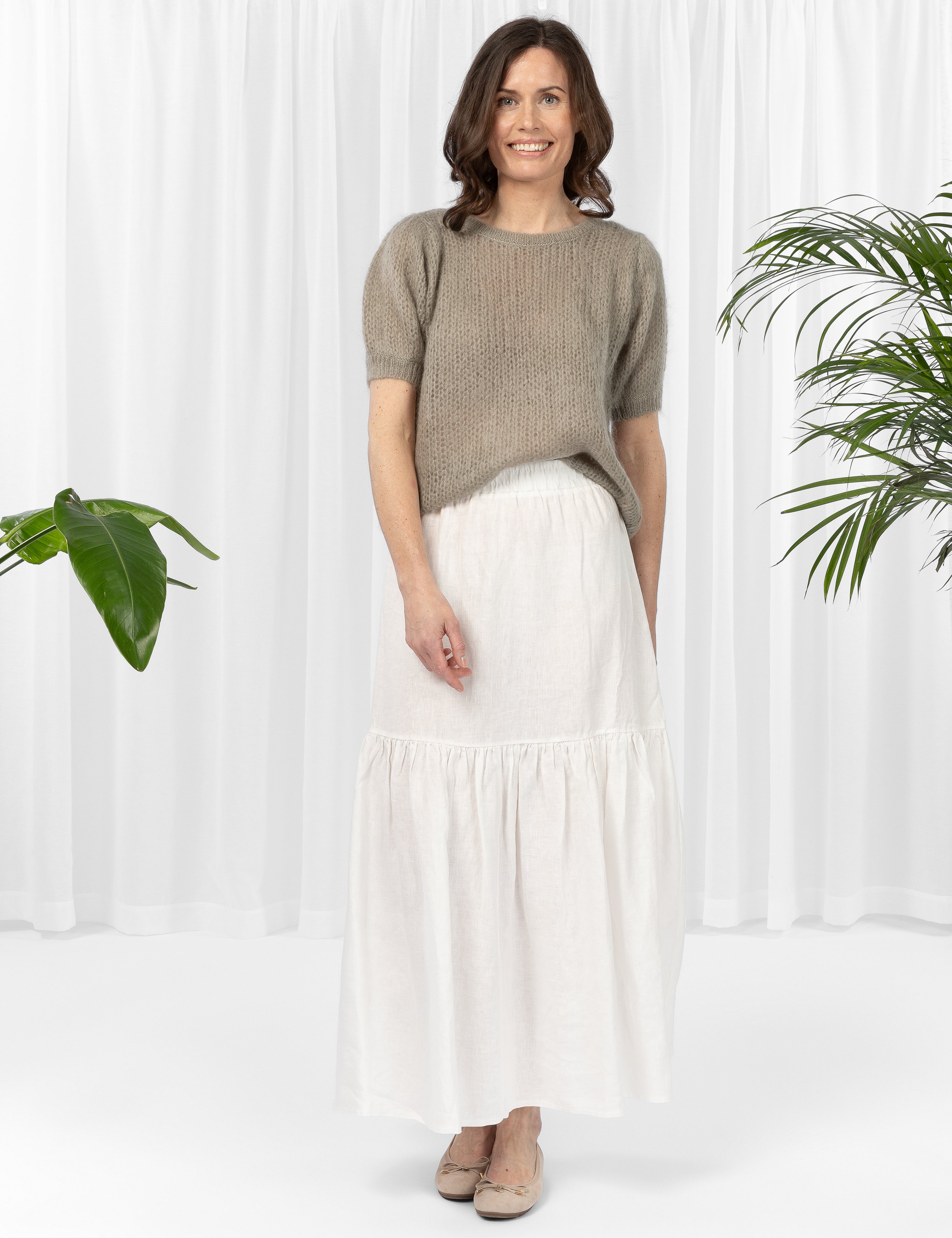 Close to my heart Abby Skirt Skirt woven White