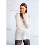 Close to my heart Adele kid mohair sweater Sweater knitted