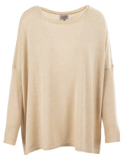Close to my heart Alba bomull kasjmir genser Sweater knitted Summer Sand