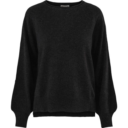 Close to my heart Alfie merino cashmere sweater Sweater knitted Graphite