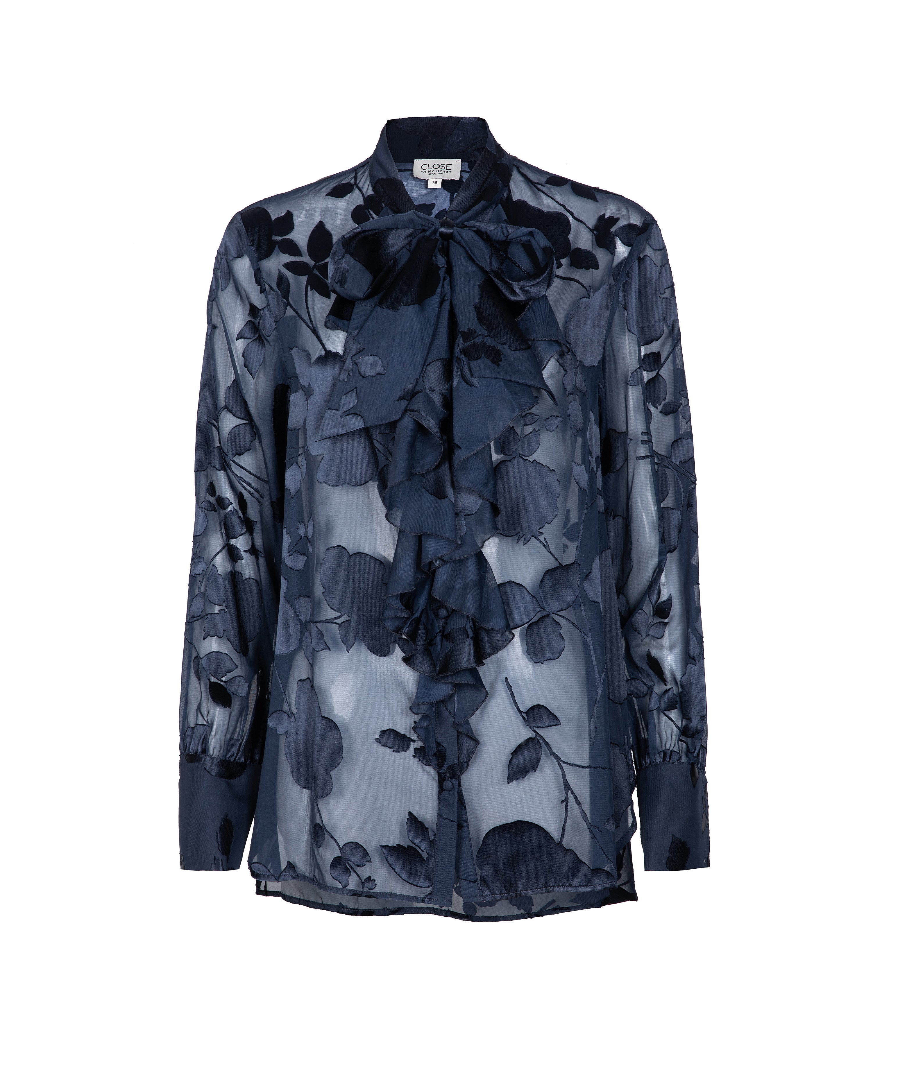 Close to my heart Alice blouse Blouse Dark Blue