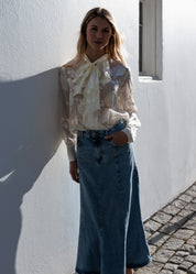 Close to my heart Alice blouse Blouse Offwhite