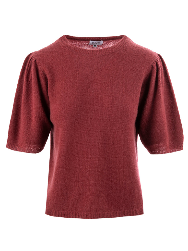 Close to my heart Alice kasjmir genser Sweater knitted Tibetan Red