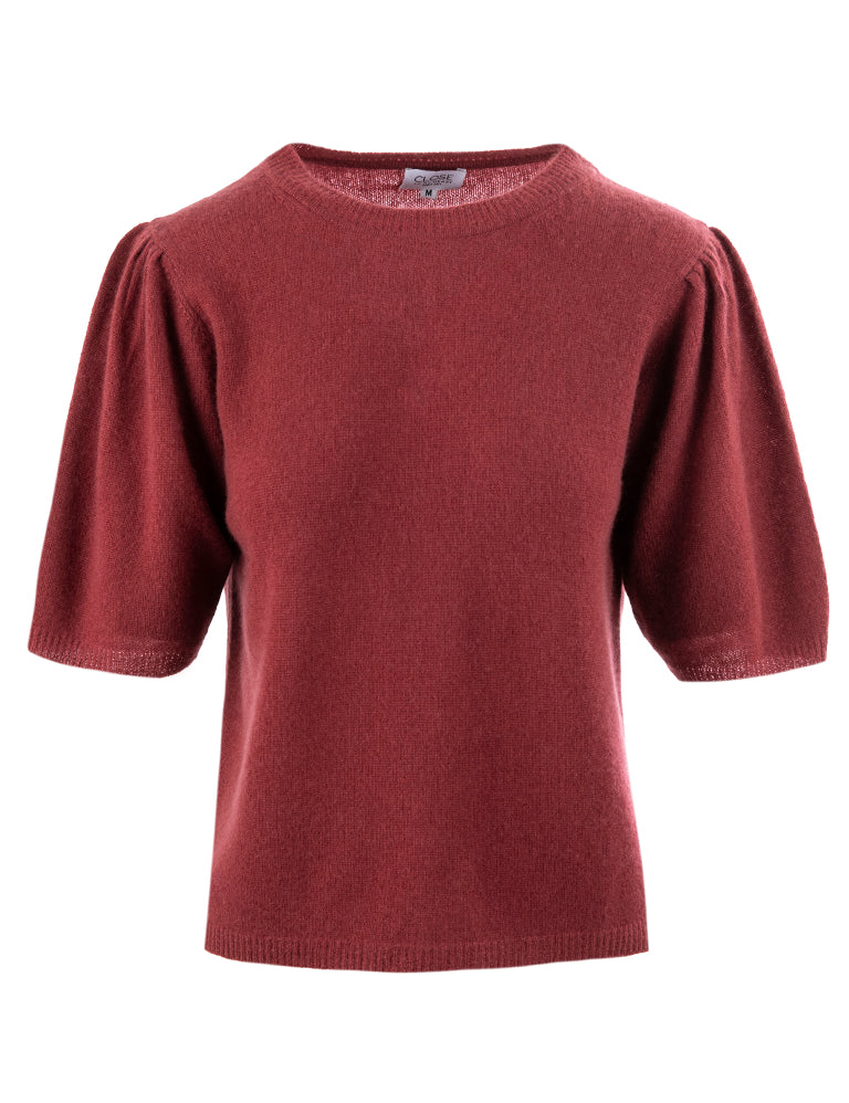 Close to my heart Alice kasjmir genser Sweater knitted Tibetan Red