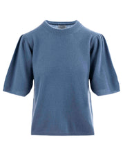 Close to my heart Alice sweater Sweater S/S Washed Blue