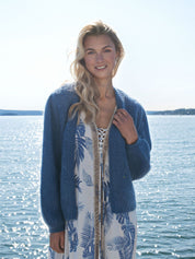 Close to my heart Aliza cardigan Cardigan Washed Blue