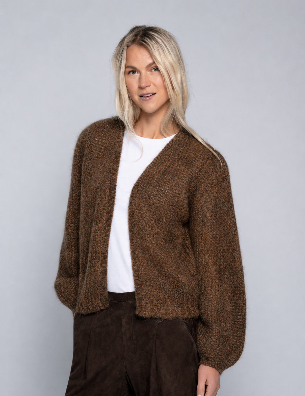 Close to my heart Aliza mohair cardigan Cardigan Ginger