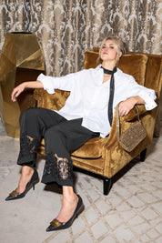 Close to my heart Allegra trousers Pants woven Black