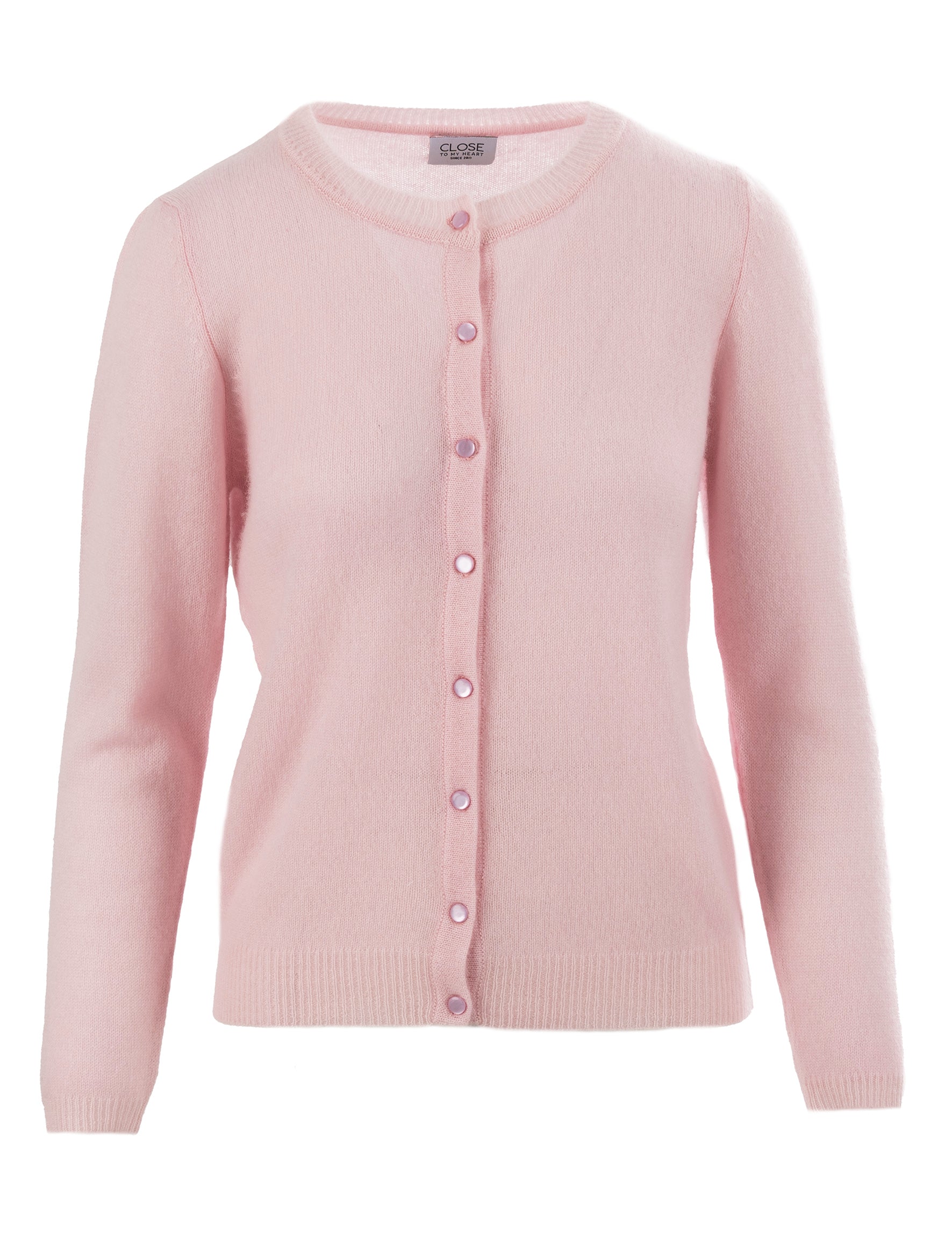 Close to my heart Alma kasjmir cardigan Cardigan Pink Tulle