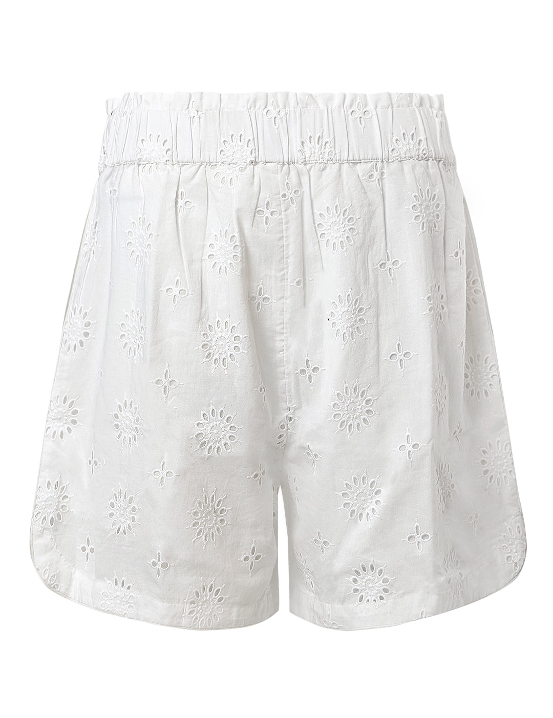 Close to my heart Alyssa brodert shorts Shorts woven White