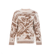 Close to my heart Amanda sweater Sweater knitted Nature Brown