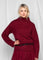 Close to my heart Ana kid mohar genser  Burgundy Red