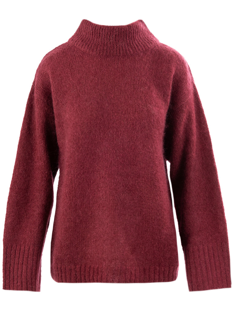Close to my heart Ana kid mohar genser  Burgundy Red