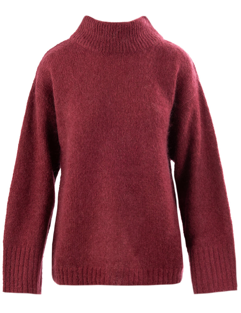 Close to my heart Ana kid mohar genser  Burgundy Red