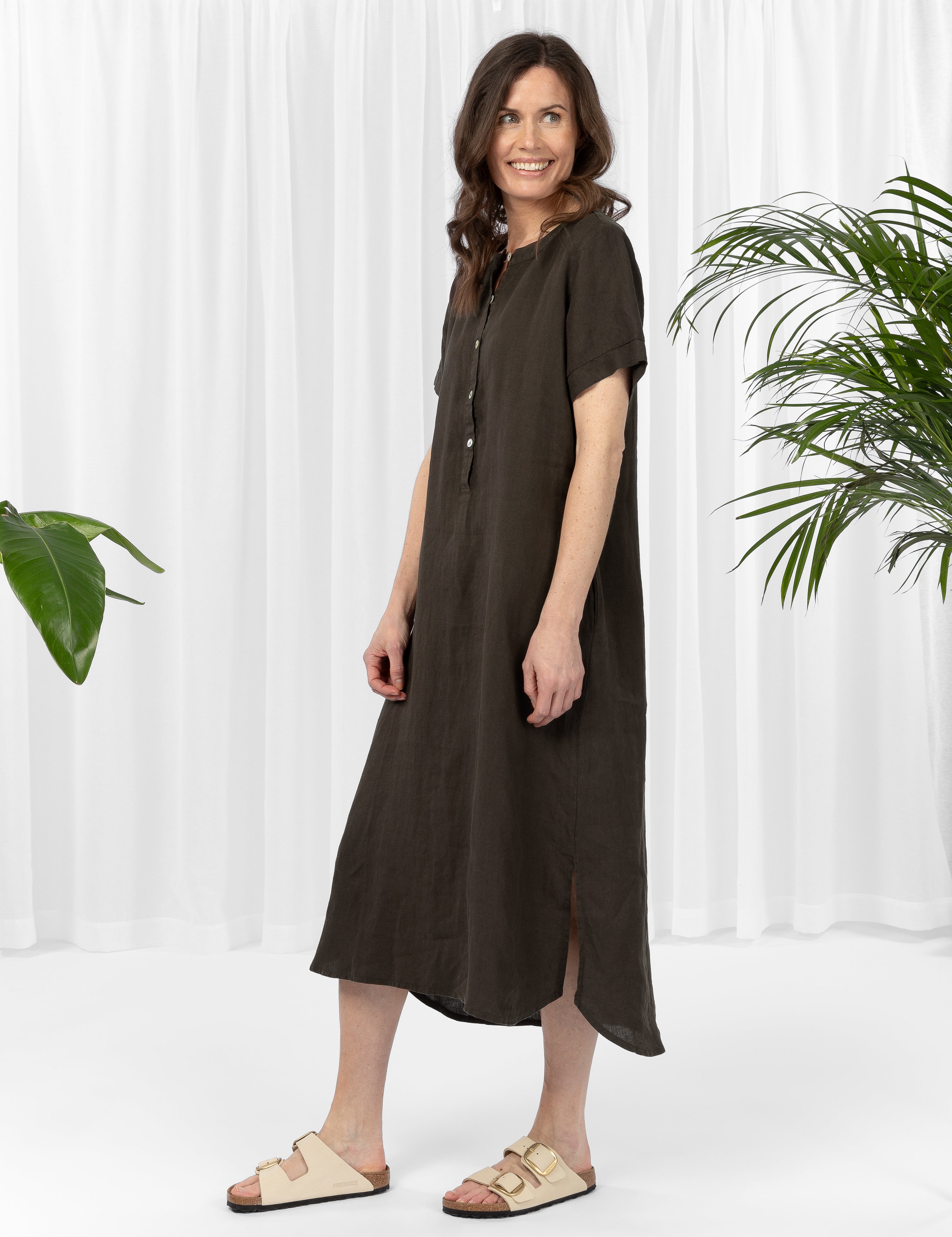 Close to my heart Andrea Dress Dress woven Chocolate