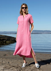 Close to my heart Andrea Dress Dress woven Raspberry