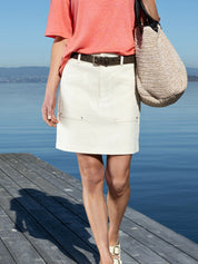 Close to my heart Anette skirt Skirt woven Nature