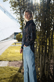 Close to my heart Angel blouse Blouse Dark Blue