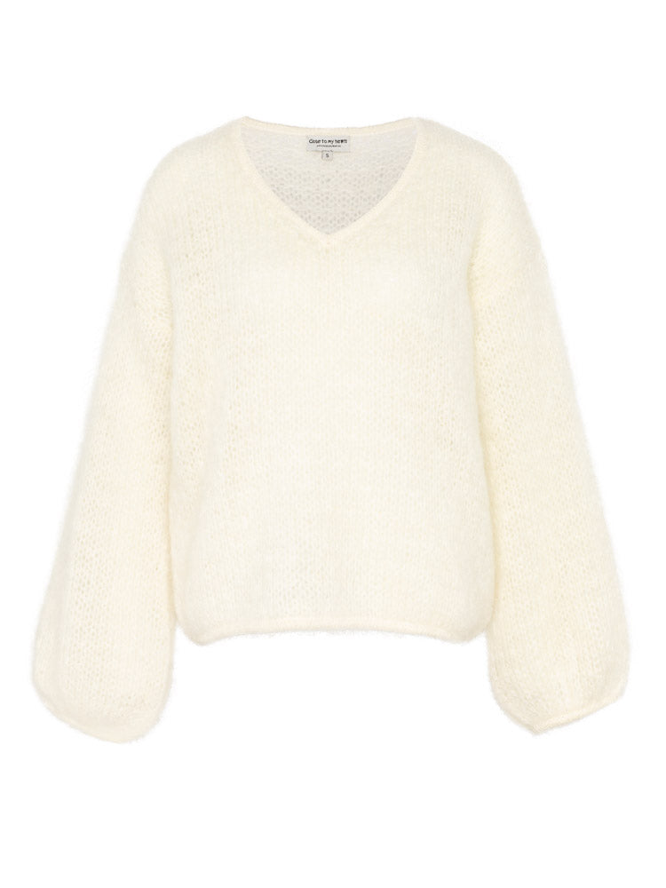 Close to my heart Anuza Sweater Sweater knitted Cream