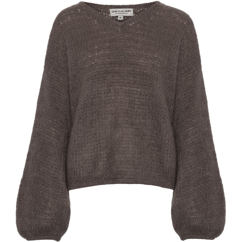 Close to my heart Anuza Sweater Sweater knitted Walnut