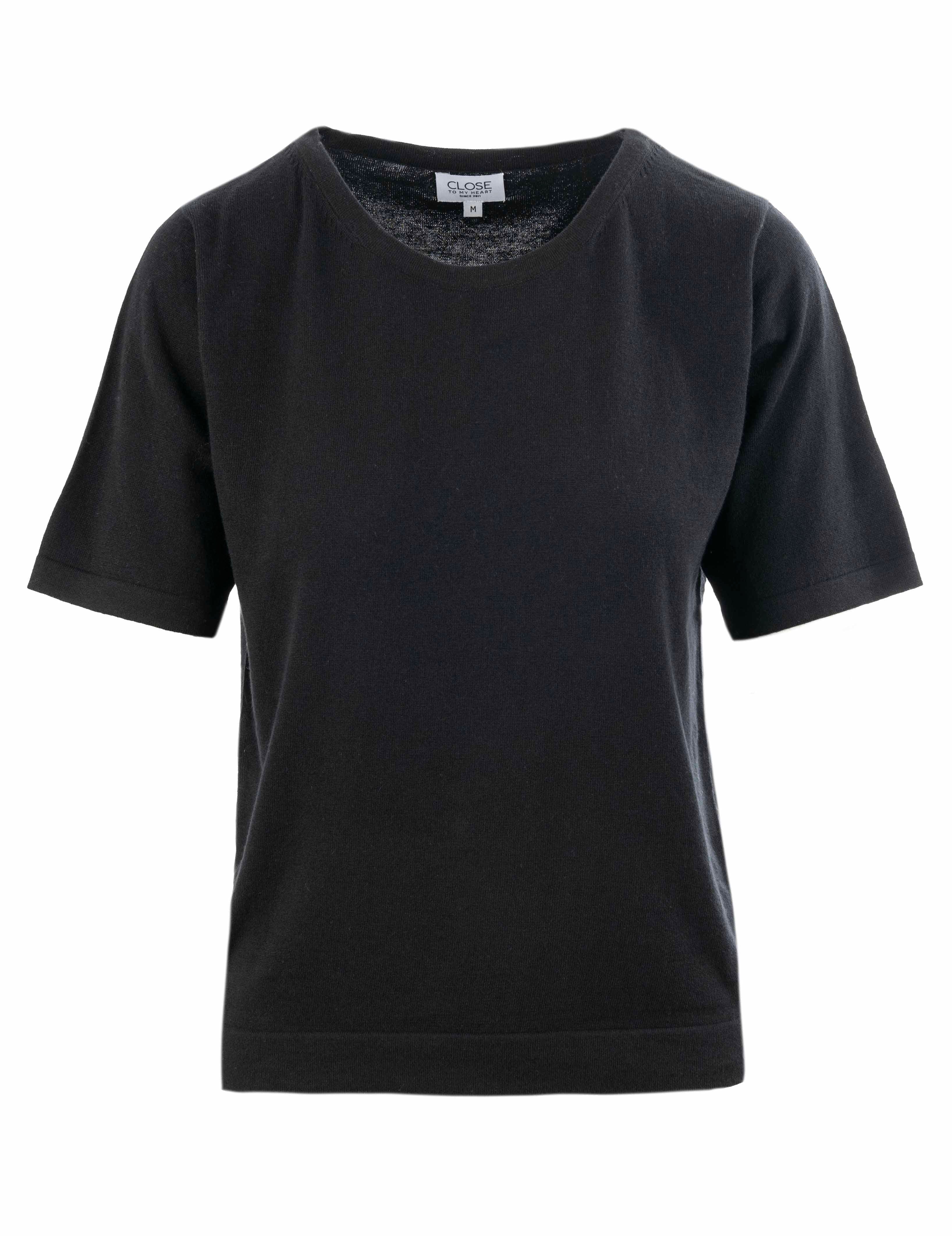 Close to my heart Ariel bomull kasjmir genser Sweater knitted Black