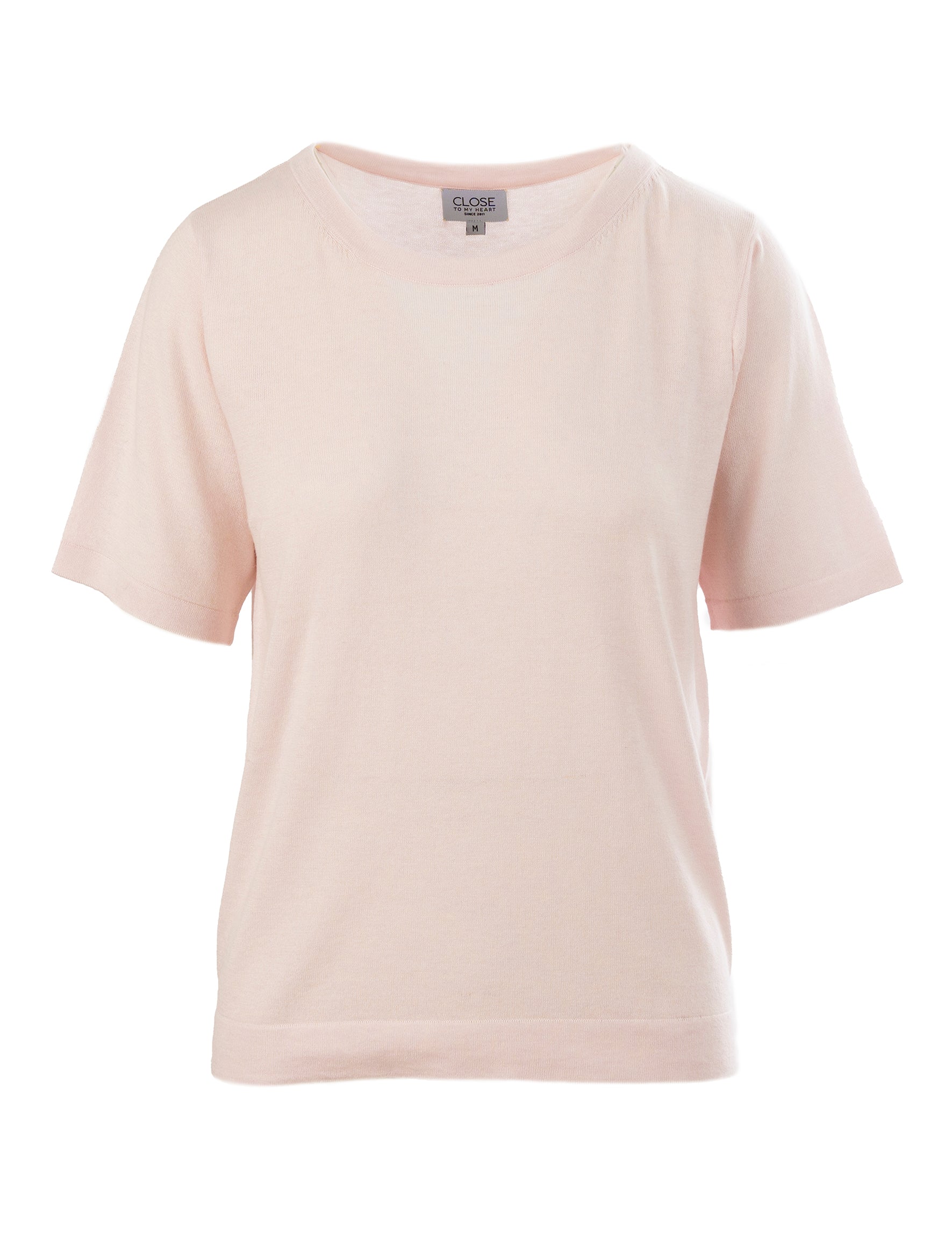 S Sweater knitted Barely Pink