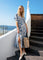 Close to my heart Ariella viscose kjole Dress woven Blue Print