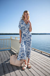 Close to my heart Ariella viscose kjole Dress woven Blue Print