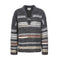 Close to my heart Arlene mohair genser Sweater knitted Grey Stripe