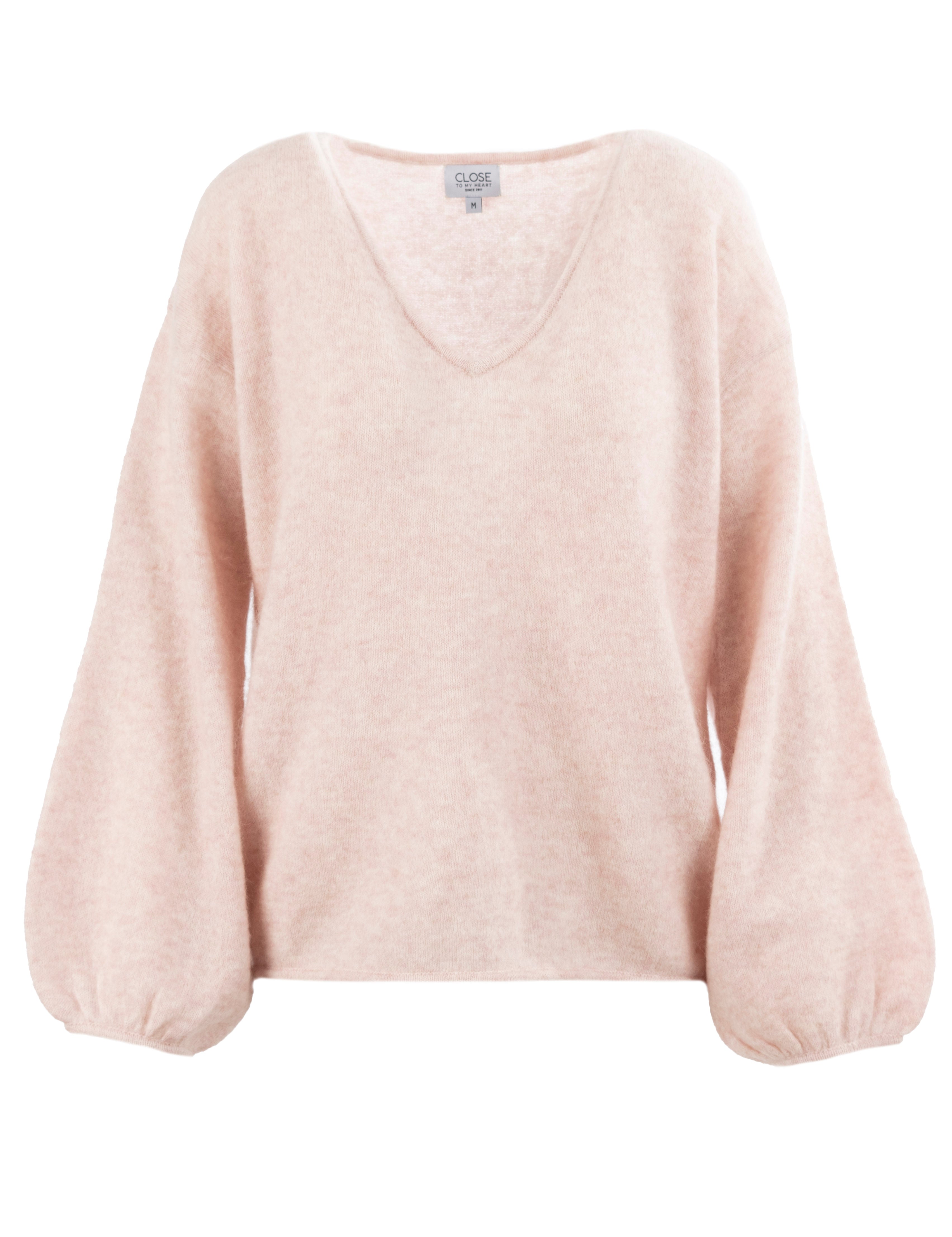 Close to my heart Aurora sweater Sweater knitted Barely Pink