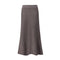 Close to my heart Babette strikket merino midiskjørt knitted skirt Wood