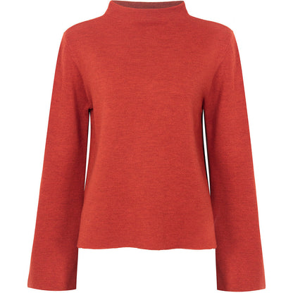 Close to my heart Ballou merino sweater Sweater knitted Vibrant Orange
