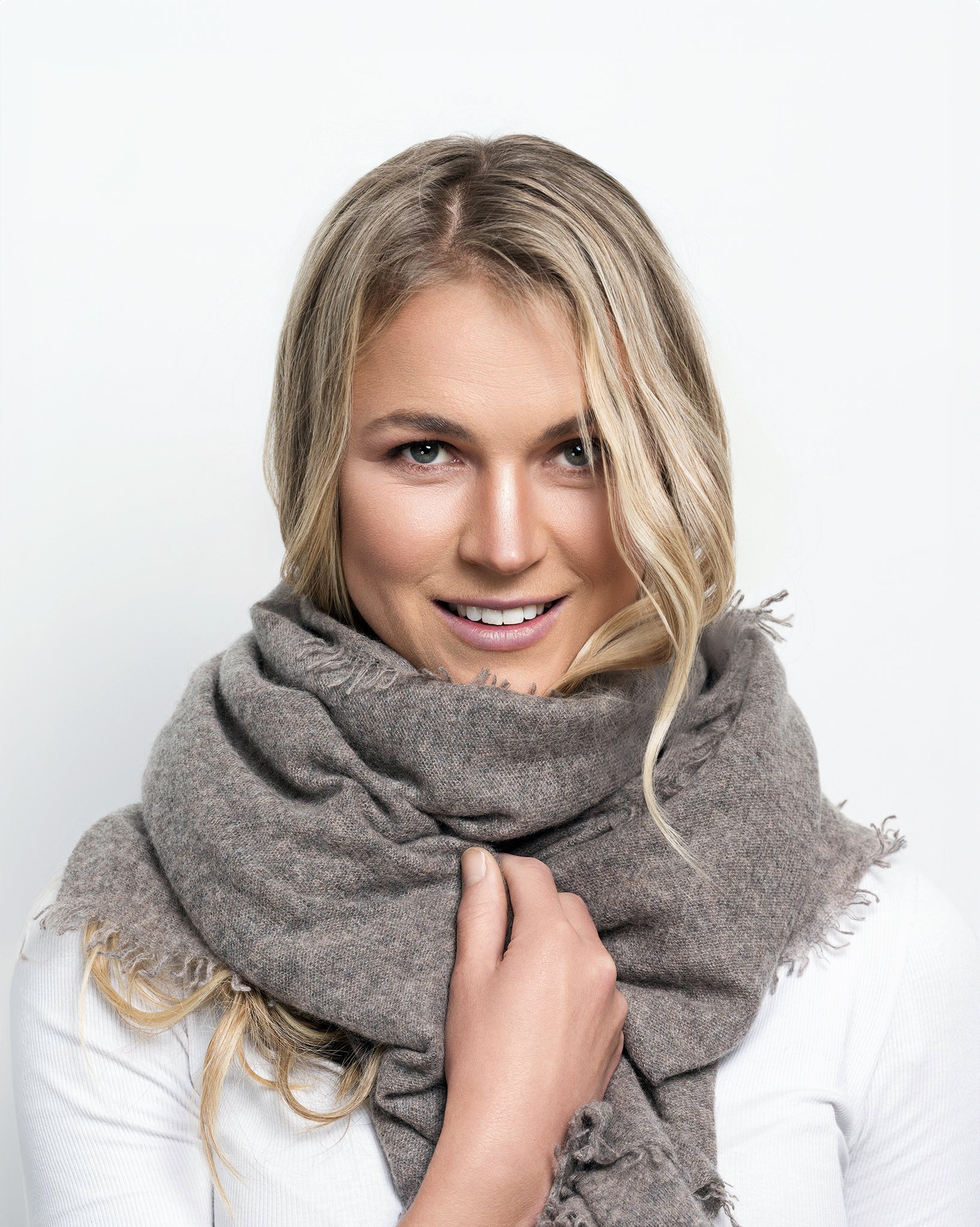 Close to my heart Bandana Scarf Scarf Brown melange