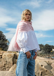 Close to my heart Bandana kasjmir skjerf Scarf Sand Rose