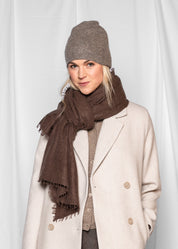Close to my heart Bandana kasjmir lue Hat Brown melange