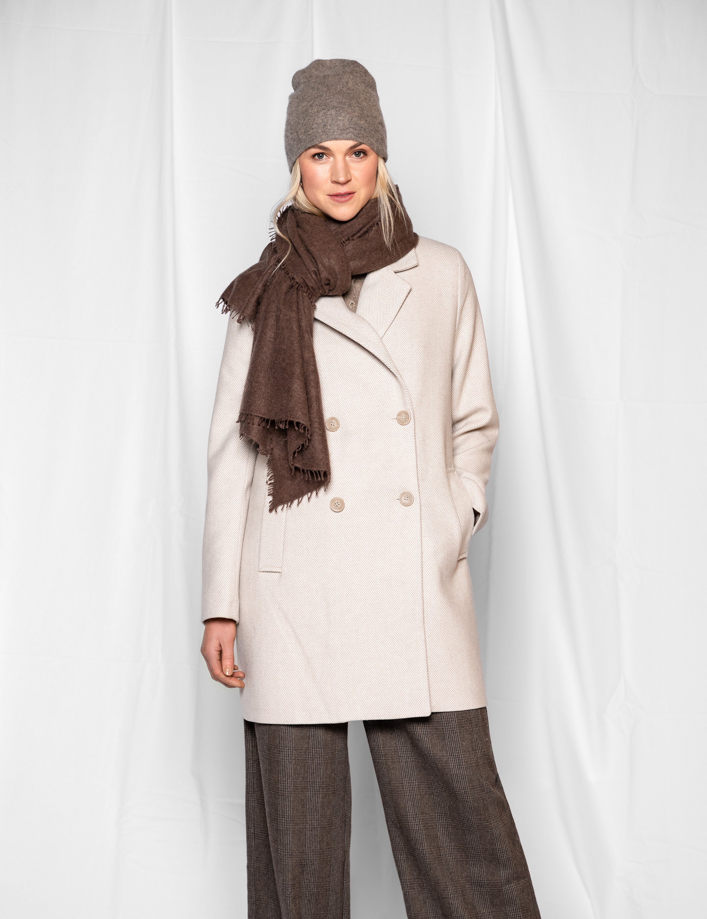 Close to my heart Bandana kasjmir skjerf Scarf Cocoa