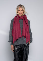 Close to my heart Bandana kasjmir skjerf Scarf Tibetan Red