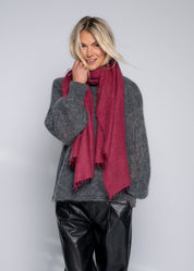 Close to my heart Bandana kasjmir skjerf Scarf Tibetan Red