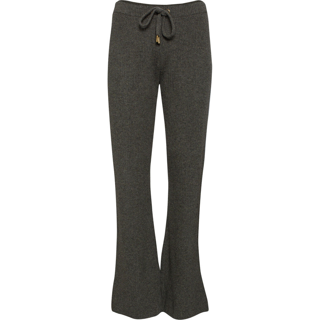 Close to my heart Bandha merino cashmere pants knitted pants Army