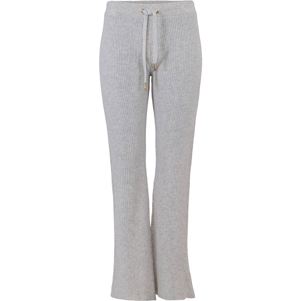 Close to my heart Bandha merino cashmere pants knitted pants White Grey