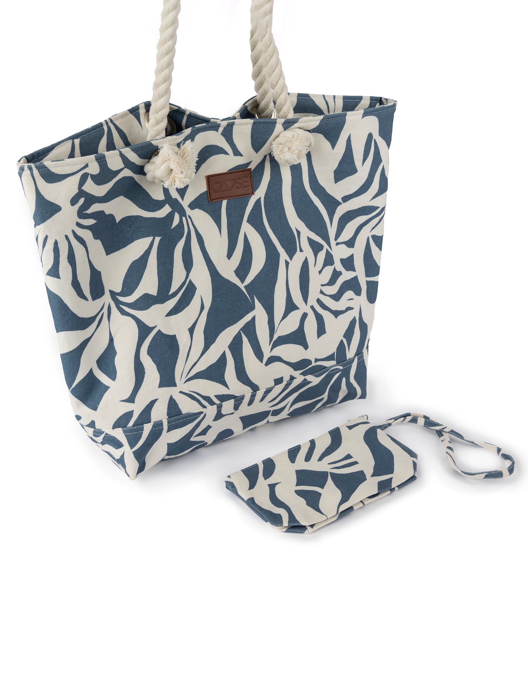 Close to my heart Beach strand veske Bag Blue Print