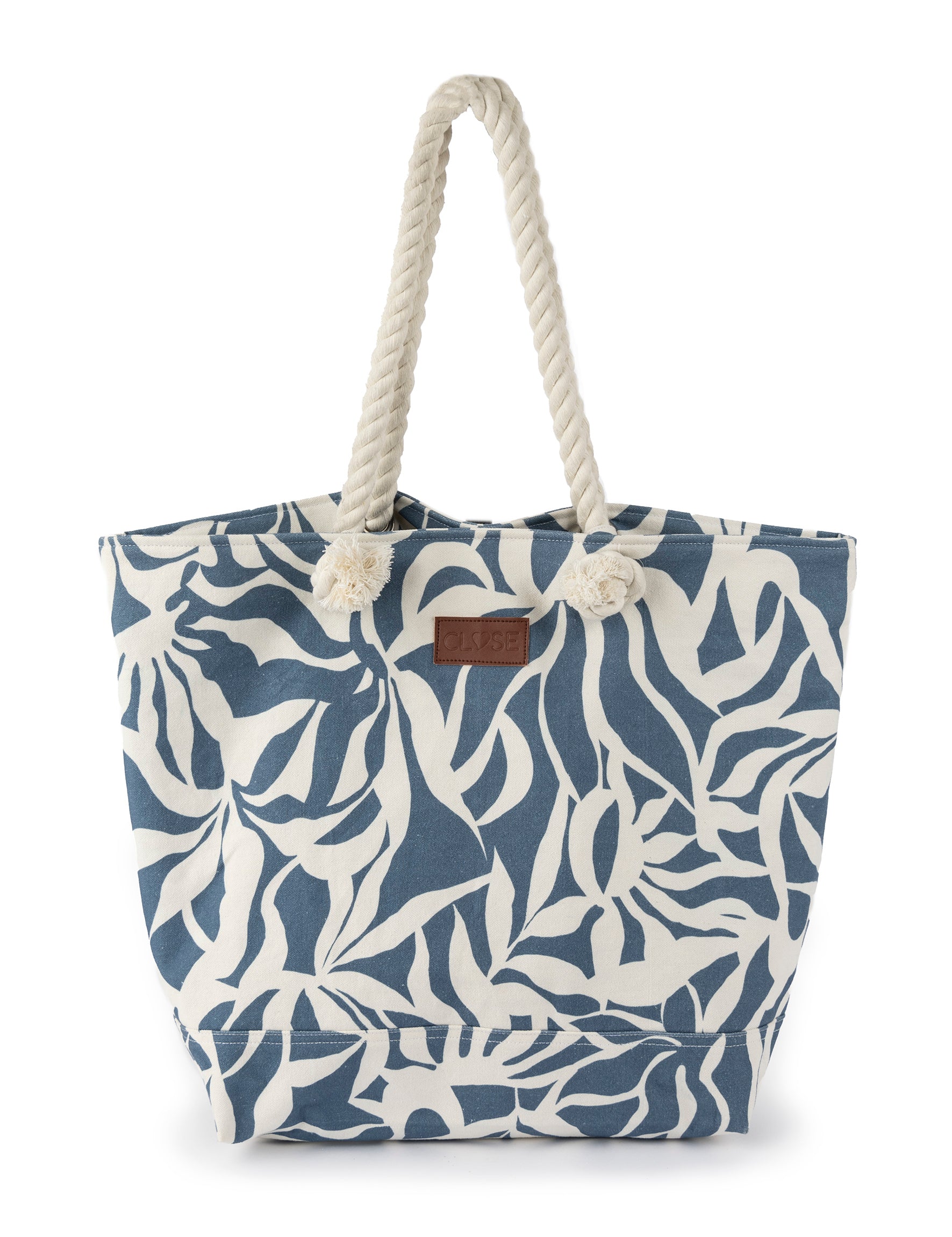 Close to my heart Beach strand veske Bag Blue Print