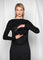 Close to my heart Sort perlebrodert clutch veske Handbag Black