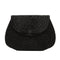 Close to my heart Beaded black clutch Handbag Black
