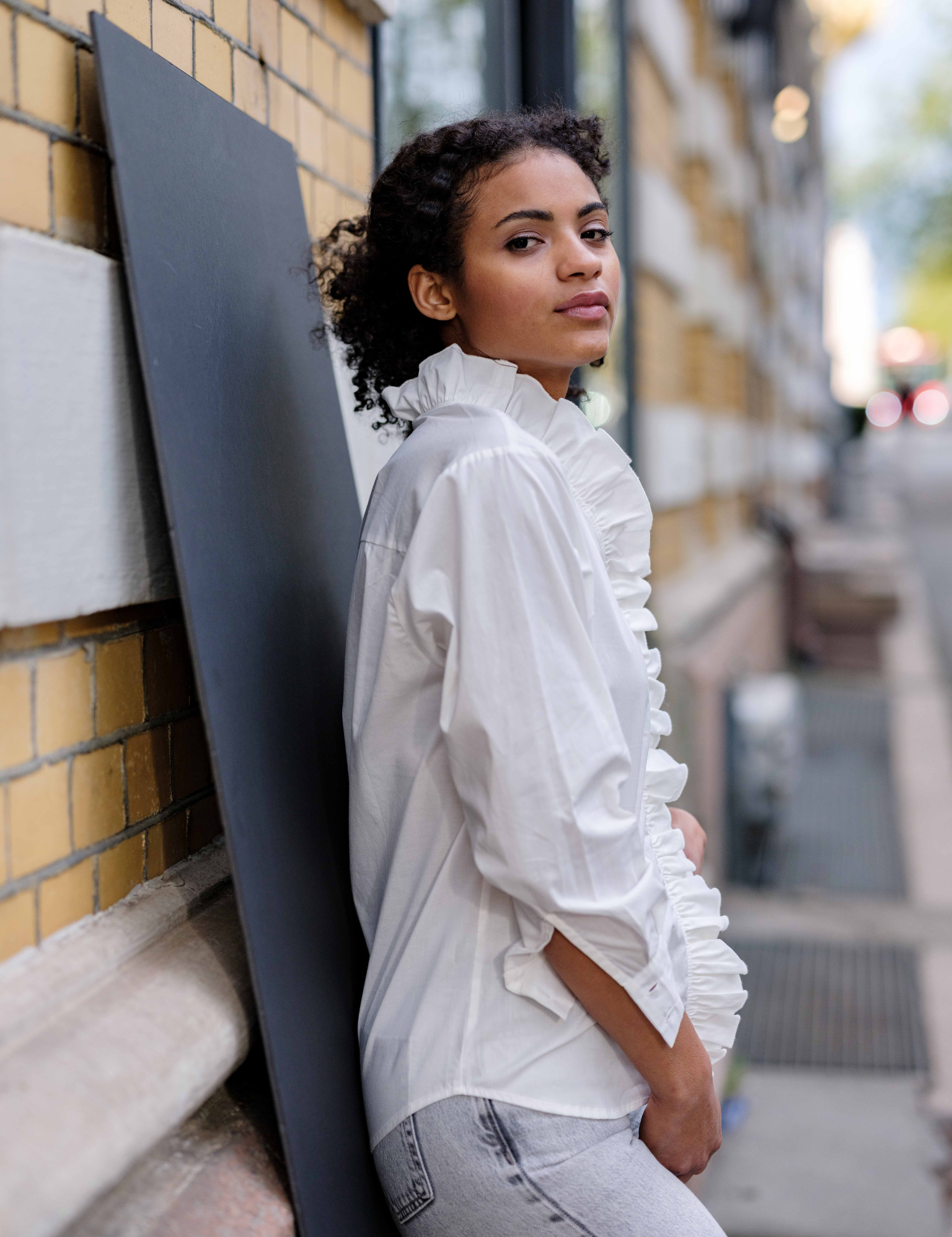 Close to my heart Belle Blouse Blouse White