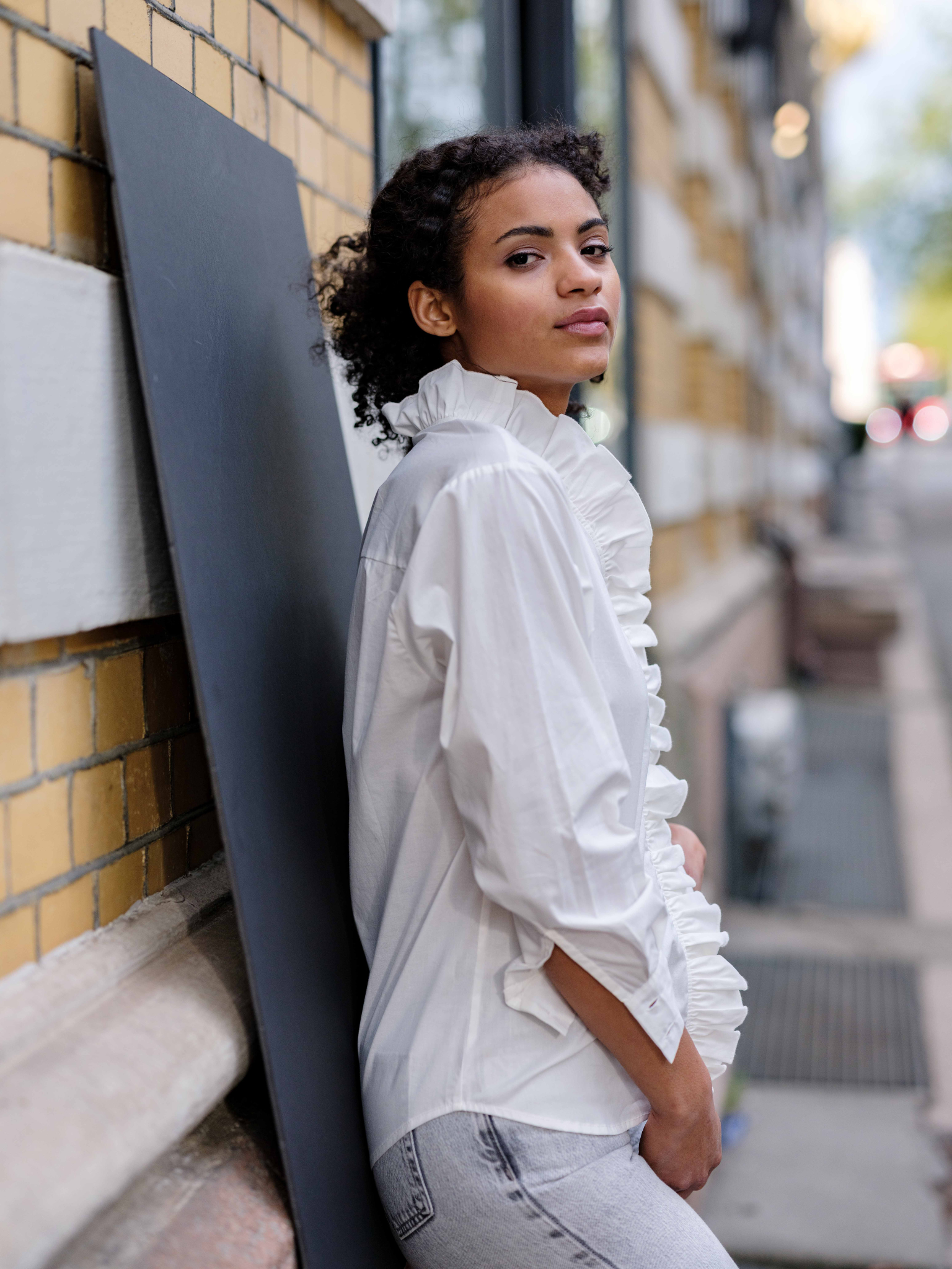 Close to my heart Belle Blouse Blouse White