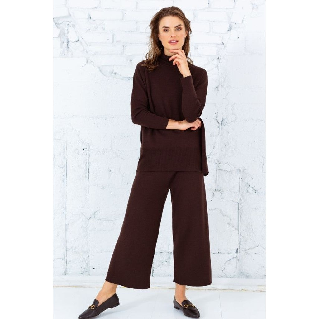 Close to my heart Berry Merino Culotte Pants knitted pants