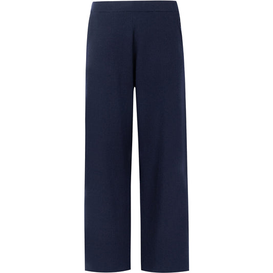 Close to my heart Berry merino long pants knitted pants Navy